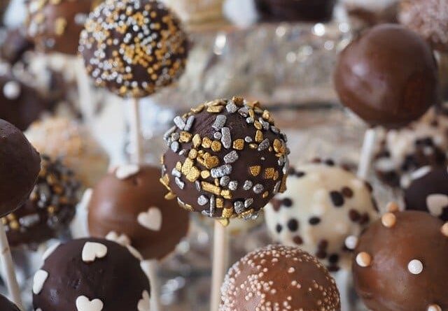 cake pop al cioccolato