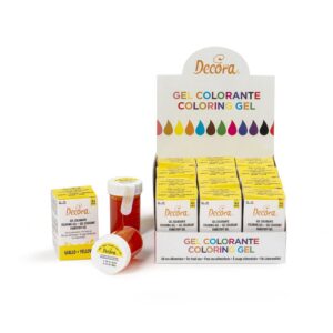colorante giallo gel alimentare