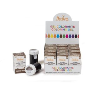 colorante marrone gel alimentare