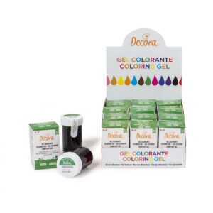 colorante verde gel alimentare