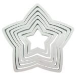 stampo forma stella per biscotti