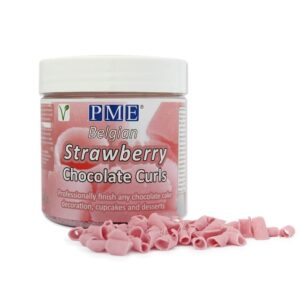 riccioli di cioccolato rosa