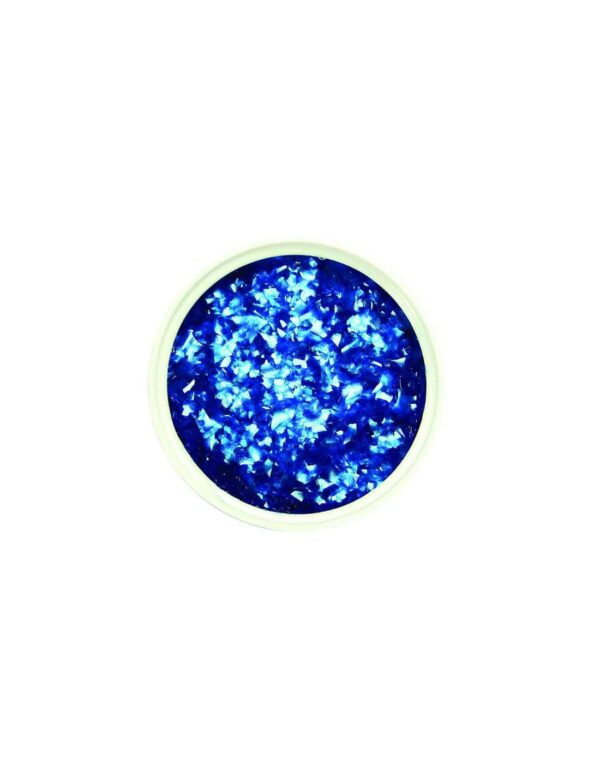 glitter blu alimentare