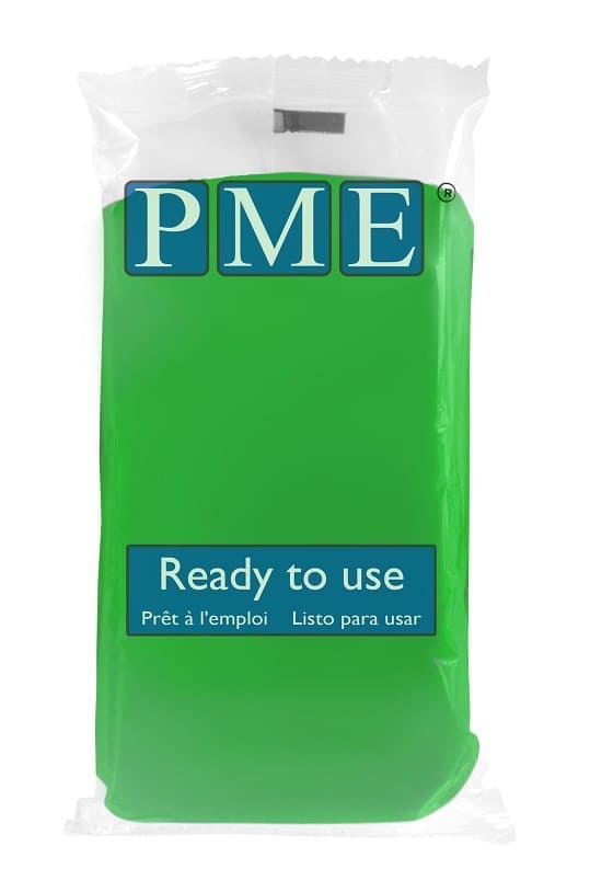 pasta di zucchero verde
