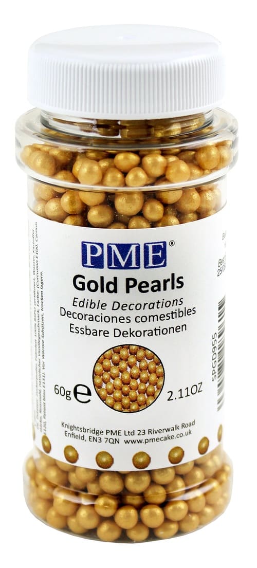 perle di zucchero oro
