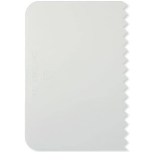 spatola dentata in plastica