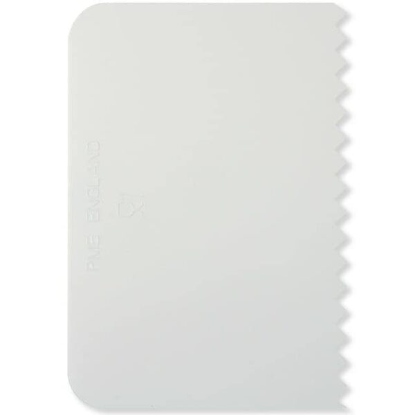 spatola dentata in plastica