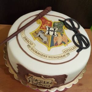 torta in pasta di zucchero harry potter