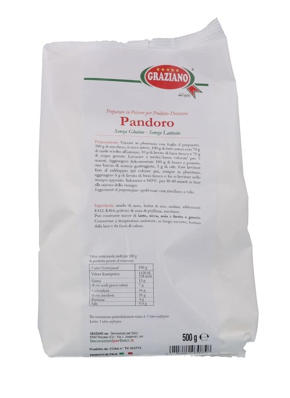 preparato per pandoro