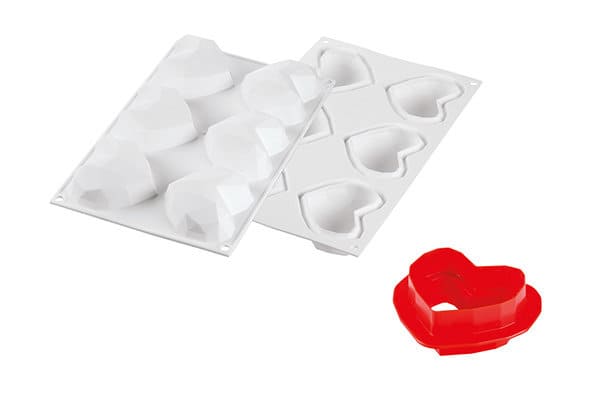 stampo amorini origami silikomart