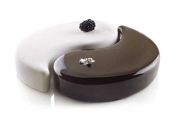 stampo ying yang per torte