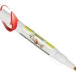 pennello pennarello colore oro e argento