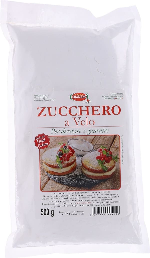 zucchero a velo pasticceria