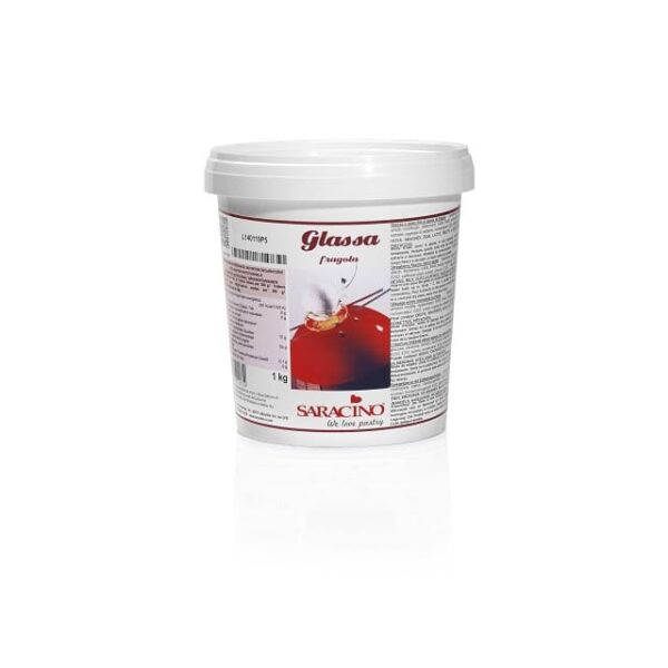 glassa a specchio rossa alla fragola
