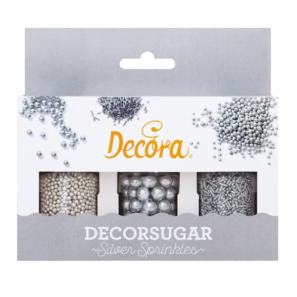 perle sprinkles colore argento
