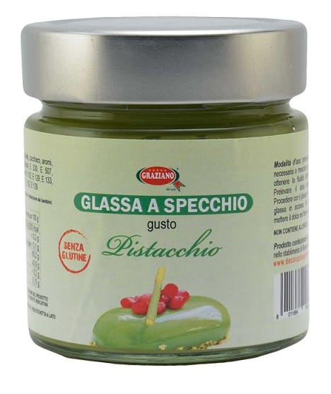 glassa a specchio pronta al pistacchio
