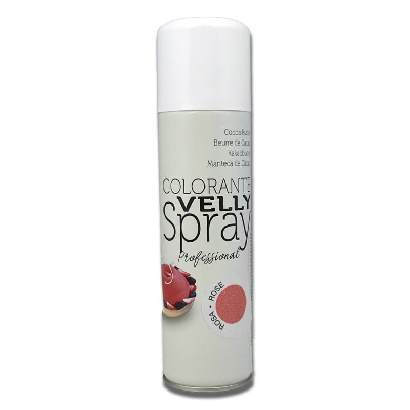 Easy Vel – Spray per Dolci Effetto Velluto 400 ml – ROSSO AMARENA