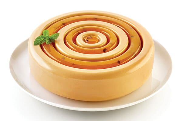 silikomart 26.130.00.0060 di Medie Dimensioni Color Terracotta SF130 Stampo in Silicone a Forma di cavità 9 buche 