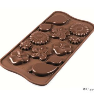 stampo choco garden silikomart