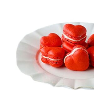 stampo per macaron forma cuore silikomart