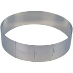 anello regolabile in acciaio per dolci