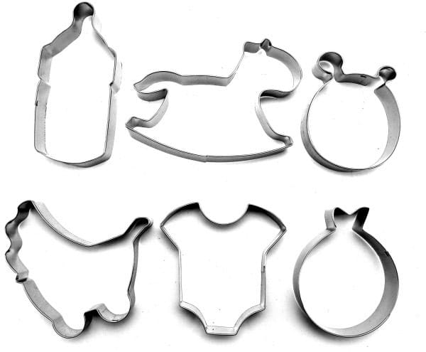 set stampo biscotti per neonati