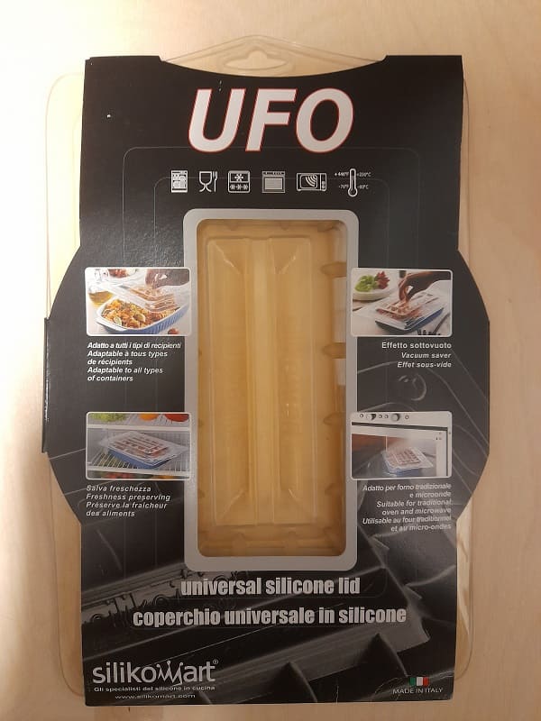 coperchio in silicone rettangolare silikomart