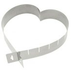 cornice acciaio cuore regolabile