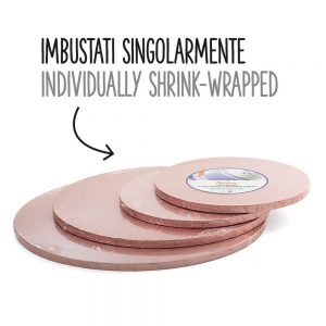 sottotorta cakeboard rosa decora