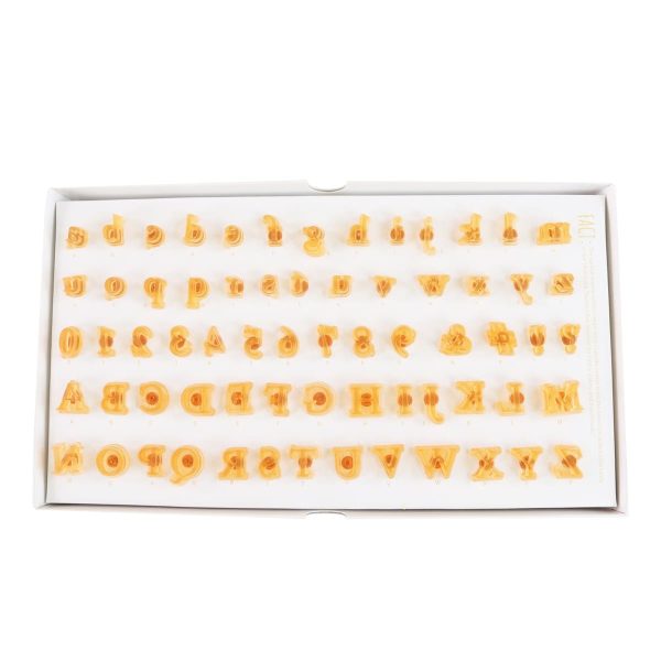 set lettere e numeri pme cupcake e biscotti ff57