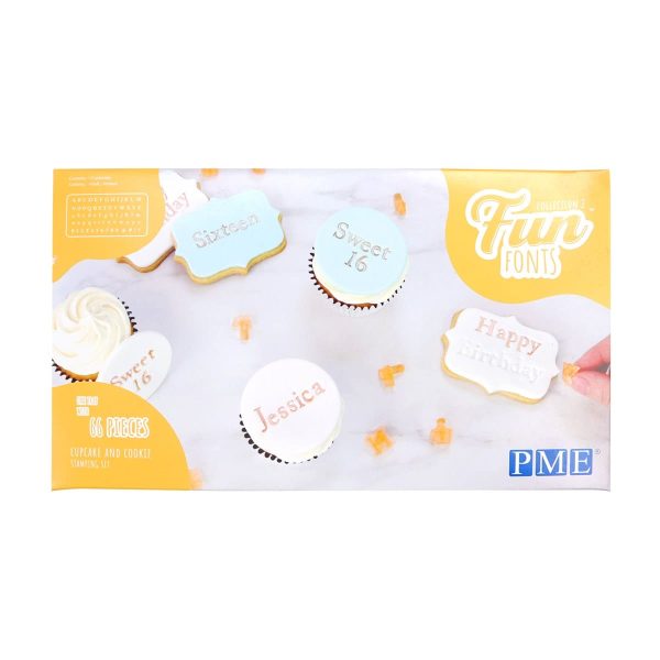 set pme lettere e numeri biscotti e cupcake ff57
