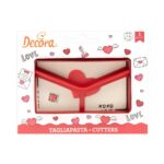 taglia biscotti lettera amore decora